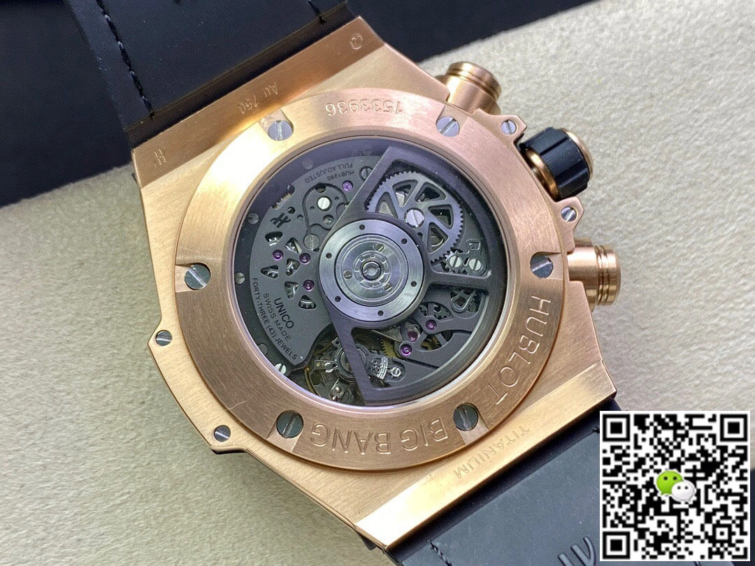 Hublot BIG BANG Unico 411.OX.9910.LR.0999 ZF Factory 1:1 Best Edition Replica Watch Rainbow Diamond Case